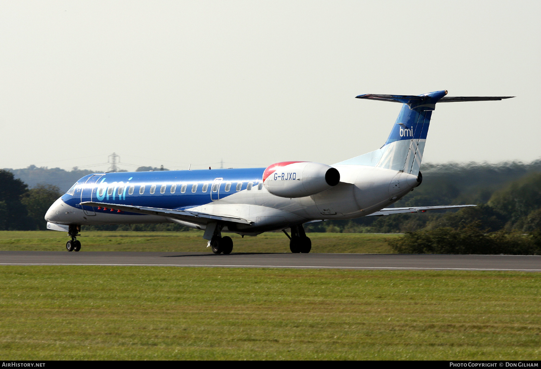 Aircraft Photo of G-RJXD | Embraer ERJ-145EP (EMB-145EP) | BMI Regional | AirHistory.net #307380