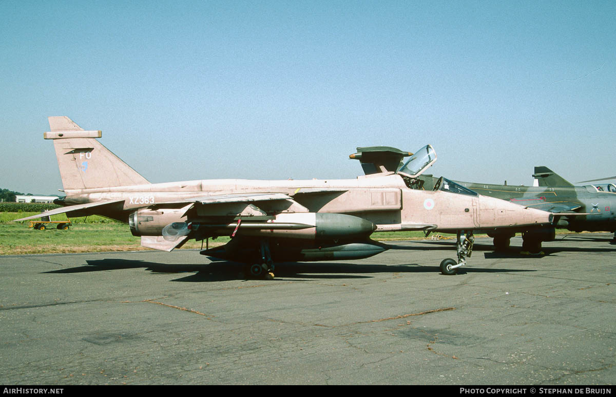 Aircraft Photo of XZ363 | Sepecat Jaguar GR1A | UK - Air Force | AirHistory.net #307386