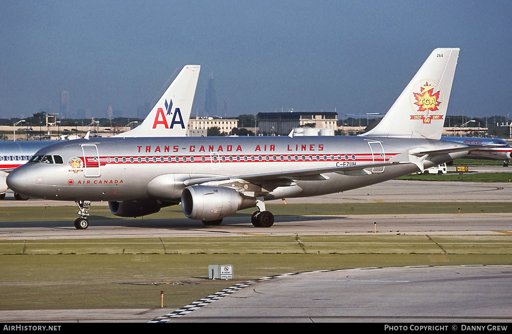 Aircraft Photo of C-FZUH | Airbus A319-114 | Air Canada | Trans-Canada Air Lines - TCA | AirHistory.net #307392