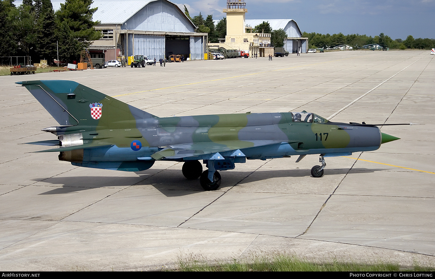 Aircraft Photo of 117 | Mikoyan-Gurevich MiG-21bisD | Croatia - Air Force | AirHistory.net #307395