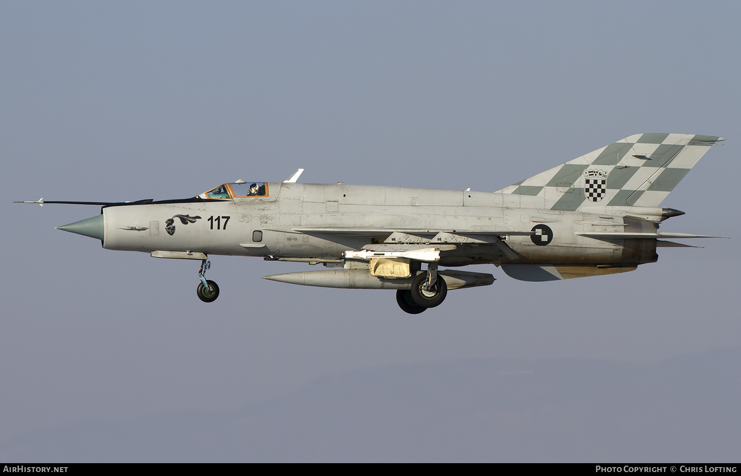 Aircraft Photo of 117 | Mikoyan-Gurevich MiG-21bisD | Croatia - Air Force | AirHistory.net #307402