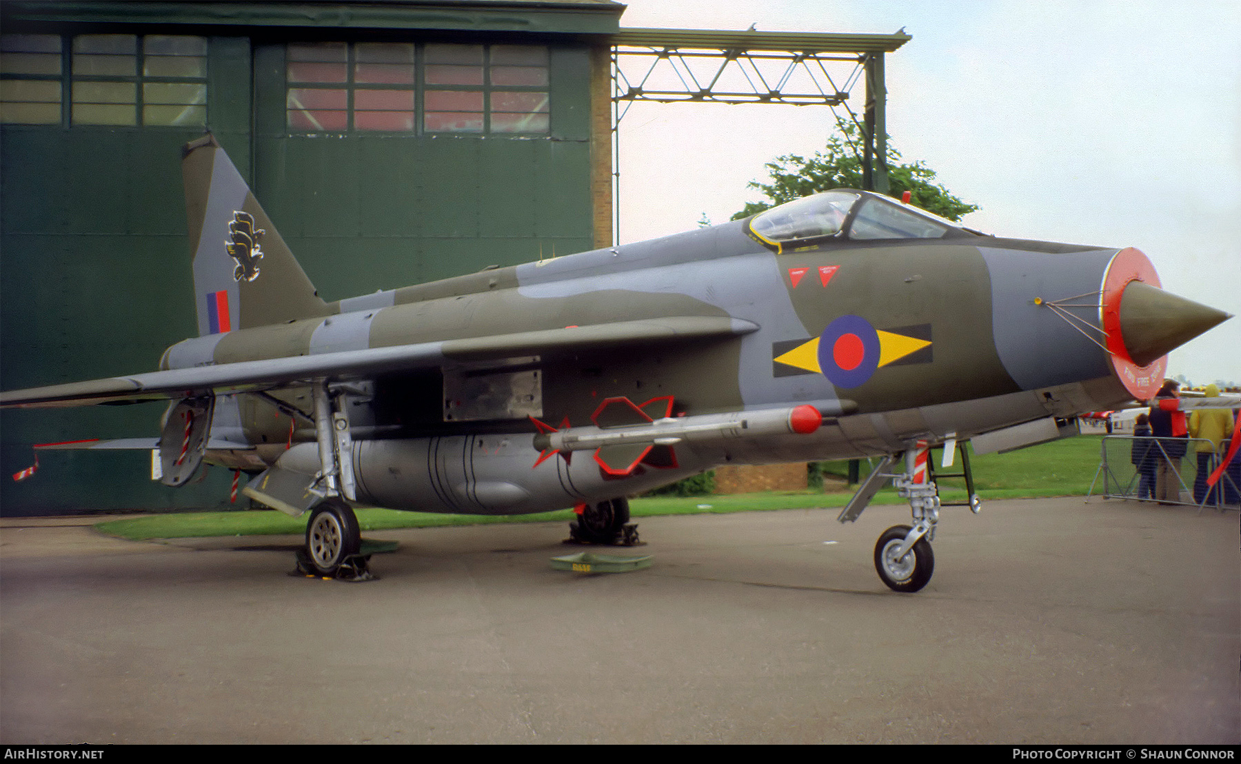 Aircraft Photo of XR752 | English Electric Lightning F6 | UK - Air Force | AirHistory.net #307413