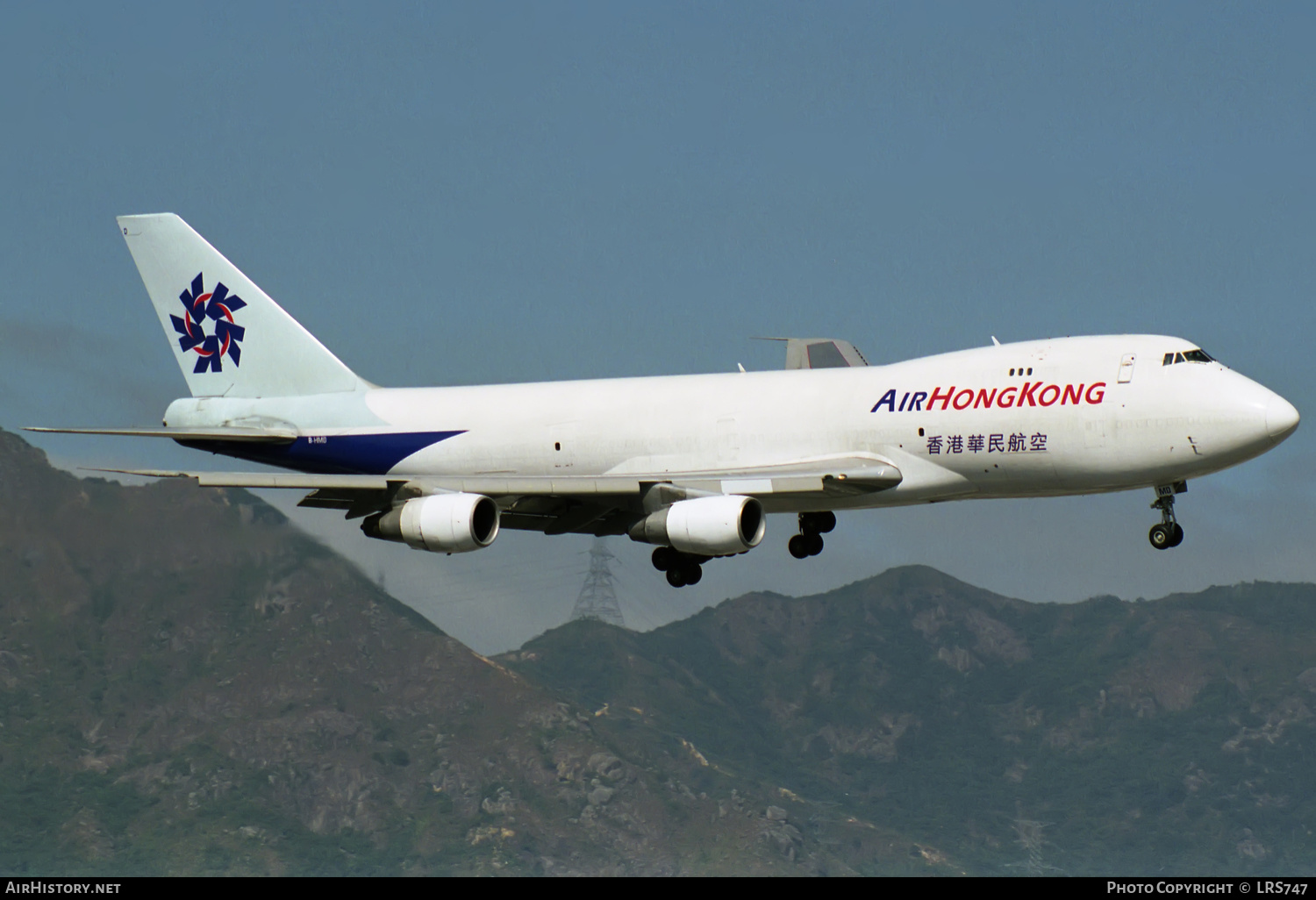Aircraft Photo of B-HMD | Boeing 747-2L5B(SF) | Air Hong Kong | AirHistory.net #307432