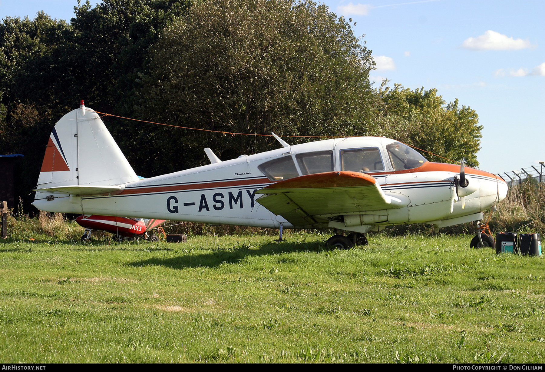 Aircraft Photo of G-ASMY | Piper PA-23-160 Apache | AirHistory.net #307453