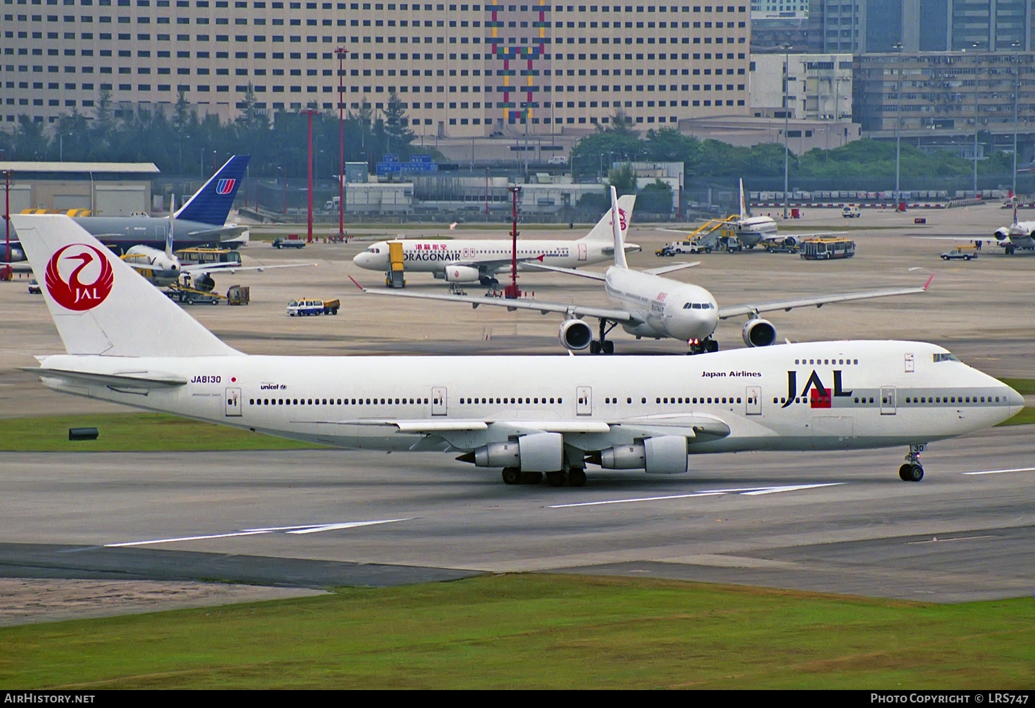 Aircraft Photo of JA8130 | Boeing 747-246B | Japan Airlines - JAL | AirHistory.net #307461