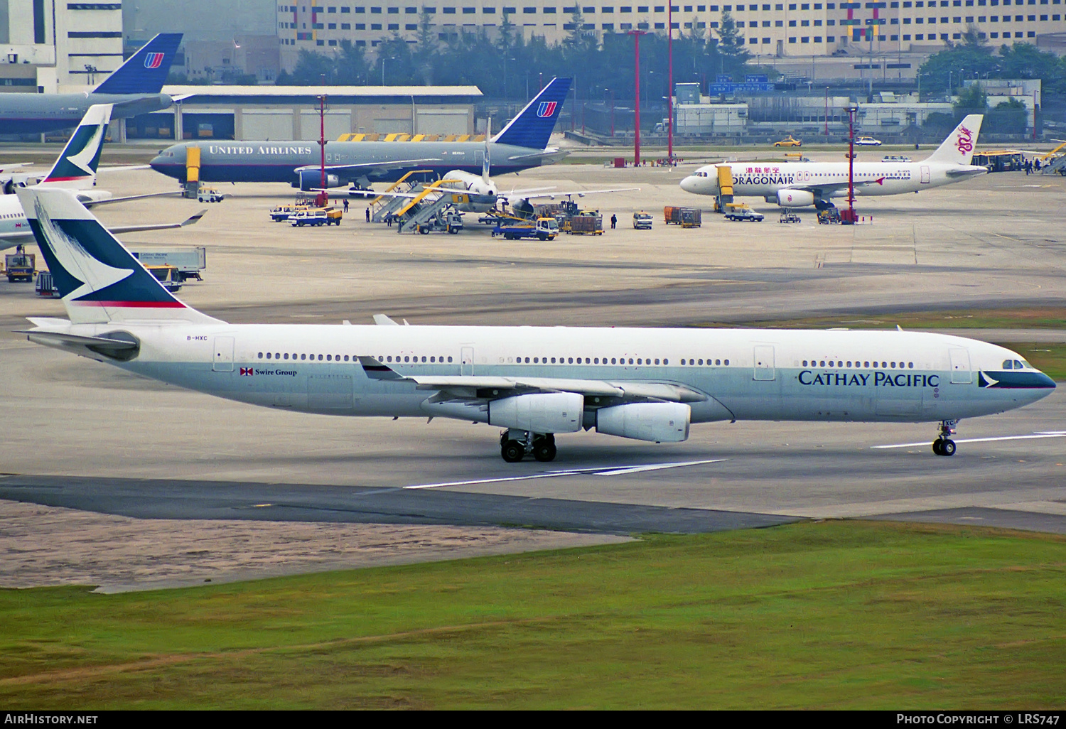 Aircraft Photo of B-HXC | Airbus A340-313X | Cathay Pacific Airways | AirHistory.net #307462