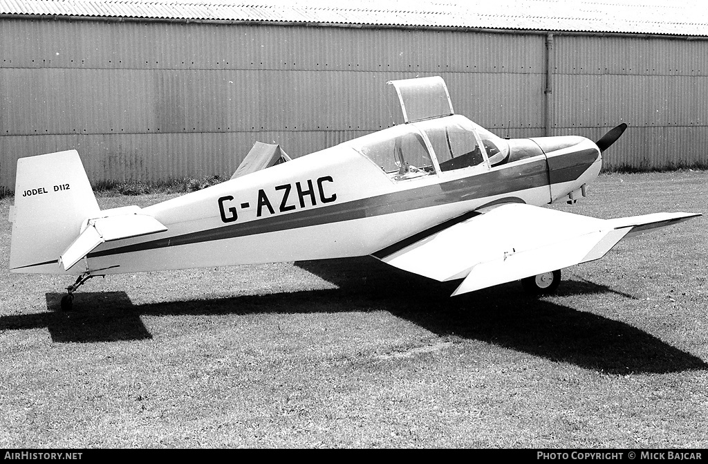 Aircraft Photo of G-AZHC | Jodel D-112 | AirHistory.net #307464