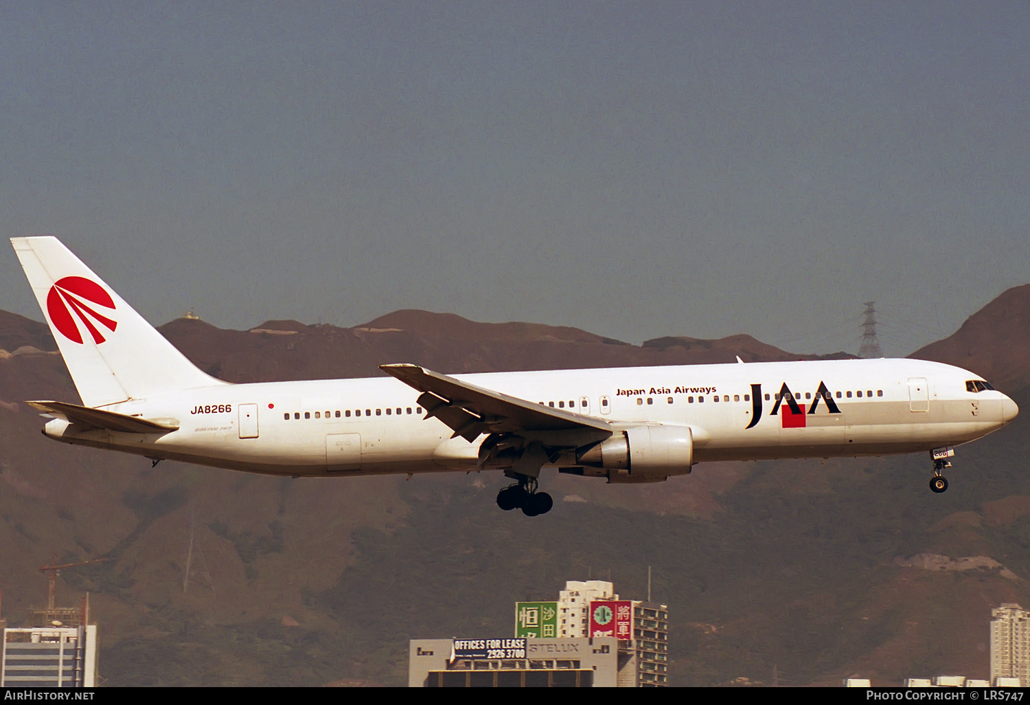 Aircraft Photo of JA8266 | Boeing 767-346 | Japan Asia Airways - JAA | AirHistory.net #307469