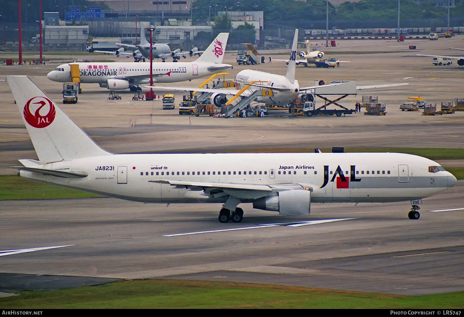 Aircraft Photo of JA8231 | Boeing 767-246 | Japan Airlines - JAL | AirHistory.net #307473