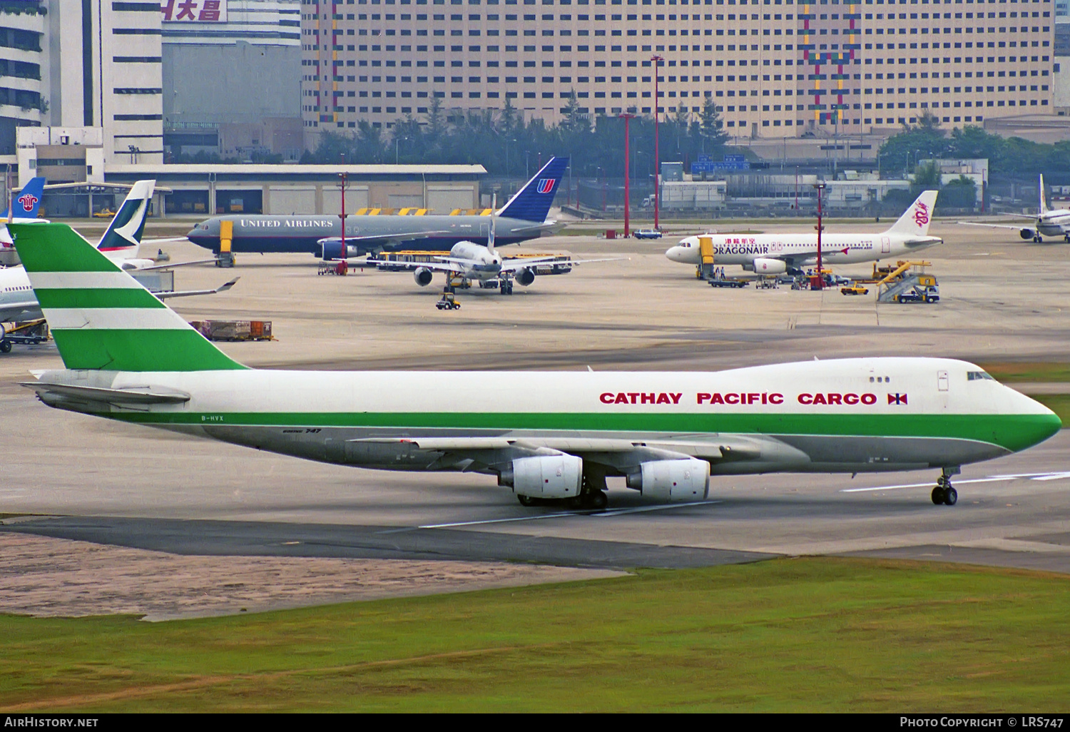 Aircraft Photo of B-HVX | Boeing 747-267F/SCD | Cathay Pacific Airways Cargo | AirHistory.net #307474