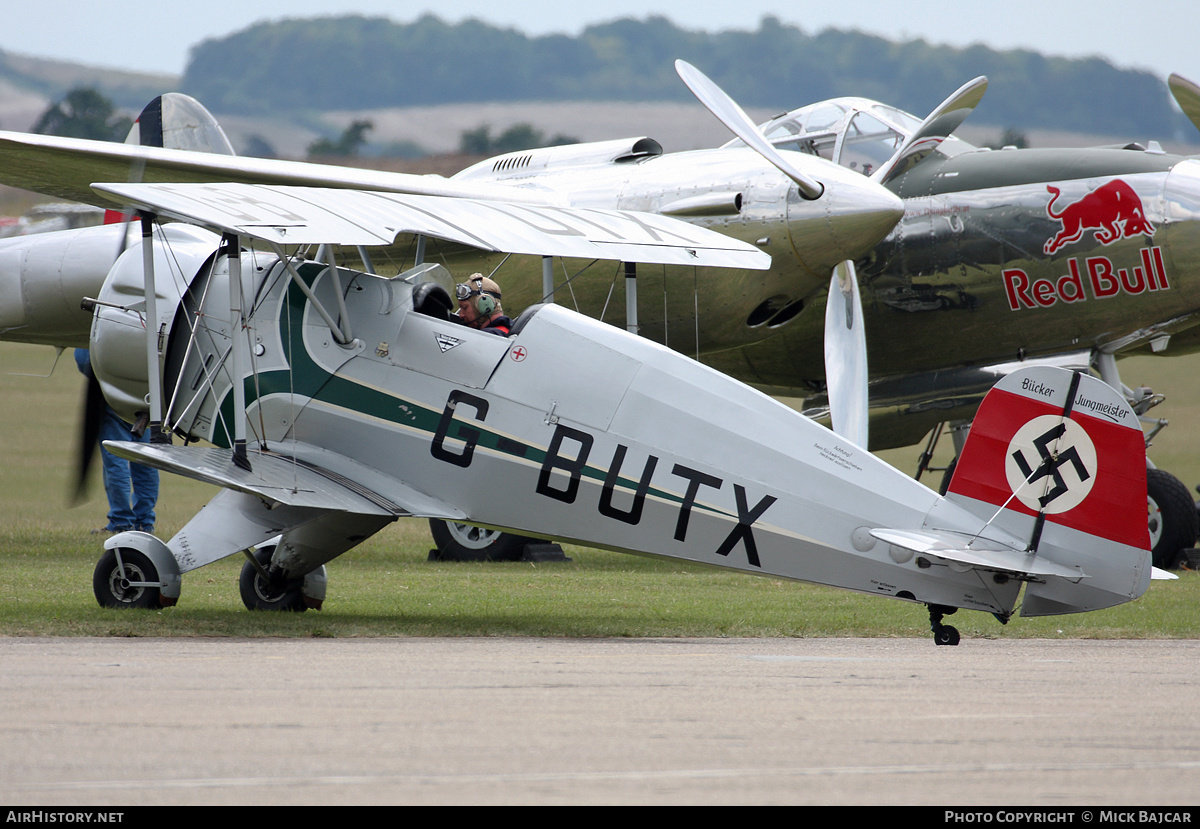Aircraft Photo of G-BUTX | Bücker Bü 133C/SS-185 Jungmeister | AirHistory.net #307481
