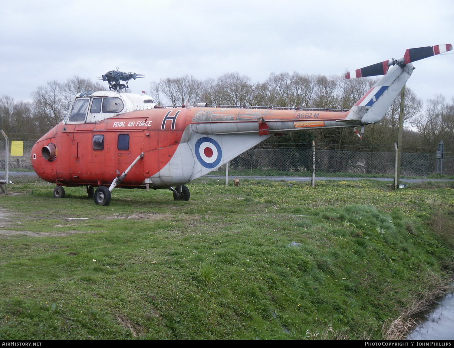 Aircraft Photo of 8662M | Westland WS-55-3 Whirlwind HAR10 | UK - Air Force | AirHistory.net #307485