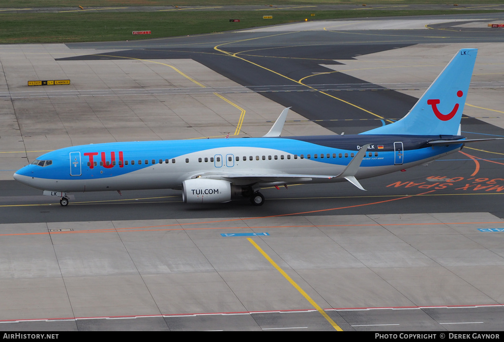 Aircraft Photo of D-AHLK | Boeing 737-8K5 | TUI | AirHistory.net #307489