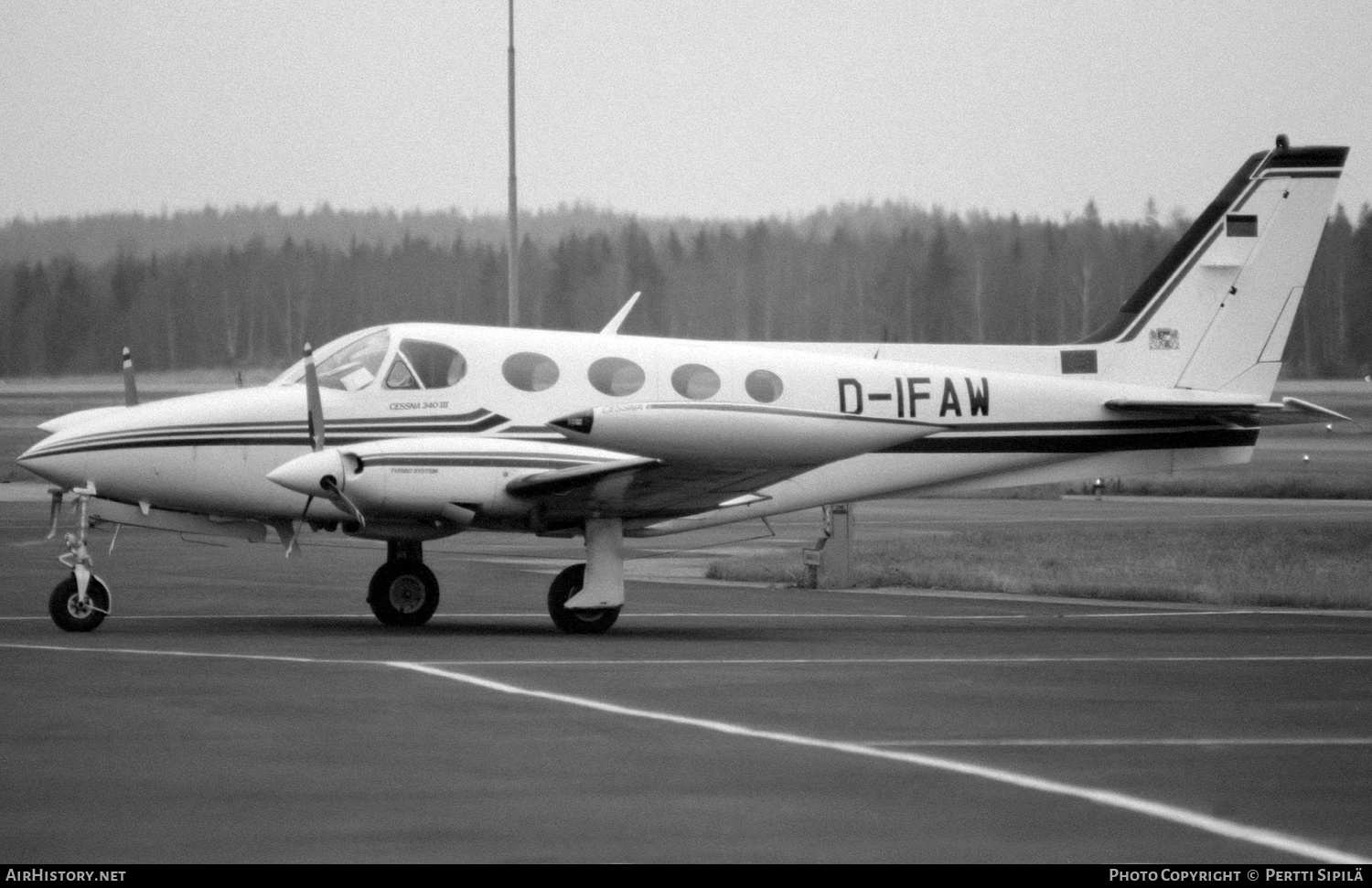 Aircraft Photo of D-IFAW | Cessna 340A III | AirHistory.net #307497