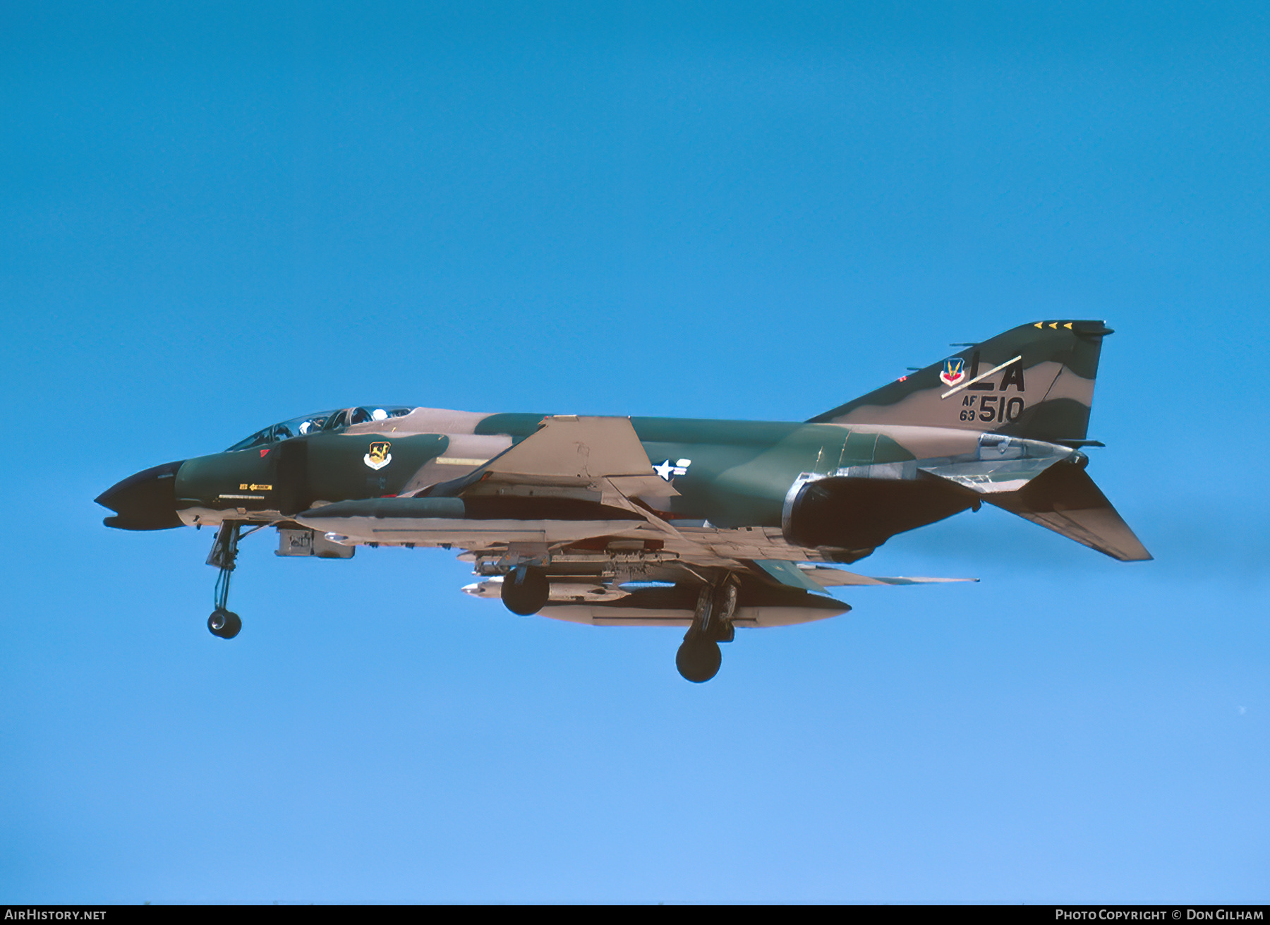 Aircraft Photo of 63-7510 / AF63-510 | McDonnell F-4C Phantom II | USA - Air Force | AirHistory.net #307506