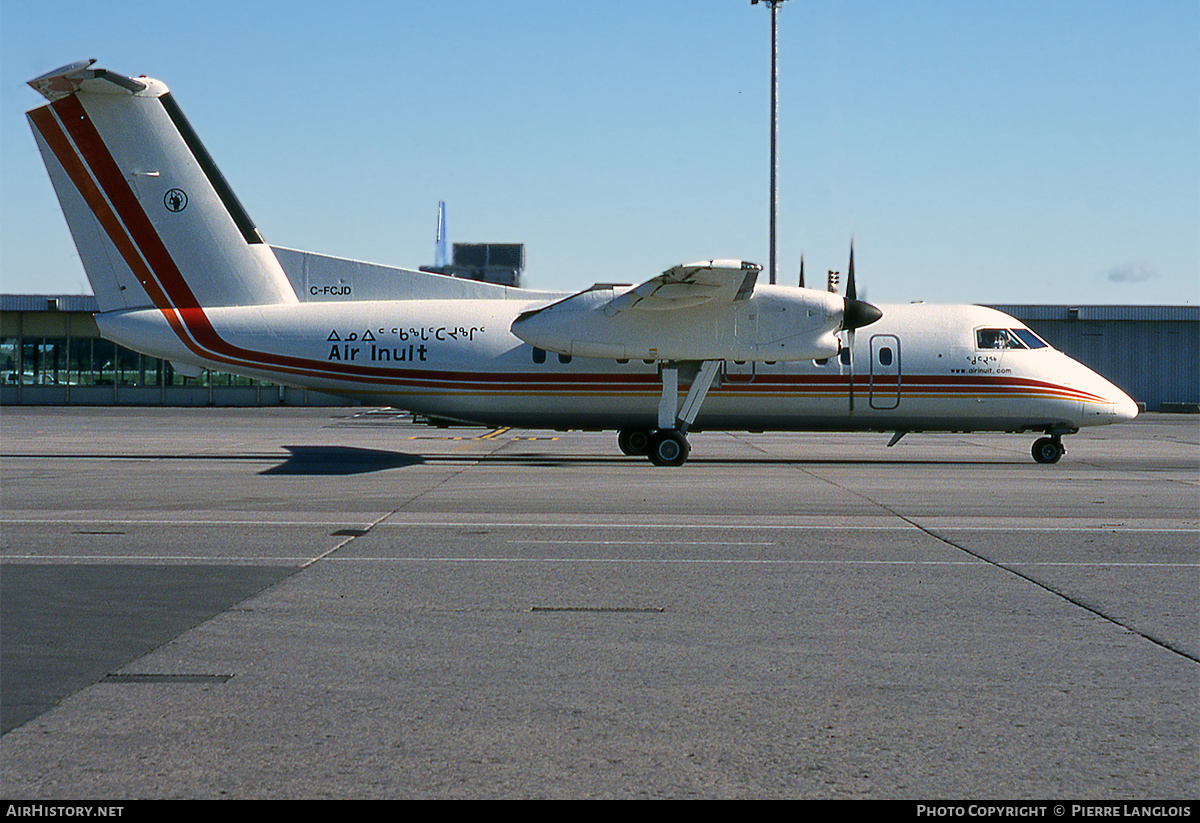 Aircraft Photo of C-FCJD | De Havilland Canada DHC-8-102 Dash 8 | Air Inuit | AirHistory.net #307526