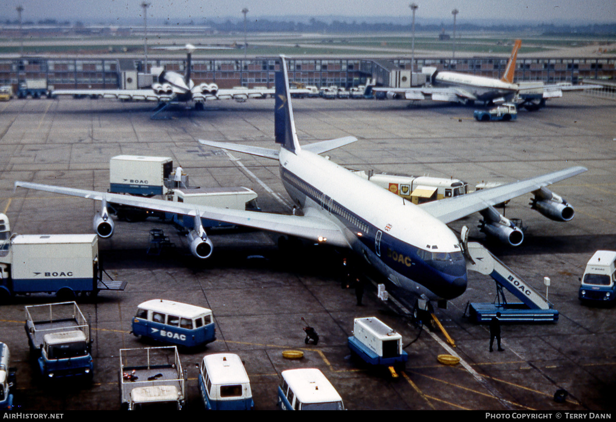 Aircraft Photo of G-ARRB | Boeing 707-436 | BOAC - British Overseas Airways Corporation | AirHistory.net #307539