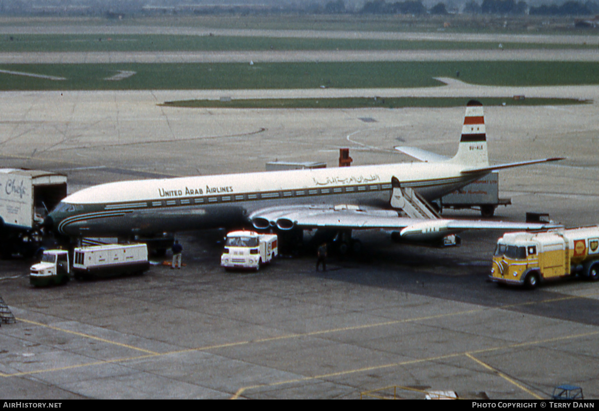 Aircraft Photo of SU-ALE | De Havilland D.H. 106 Comet 4C | United Arab Airlines - UAA | AirHistory.net #307543