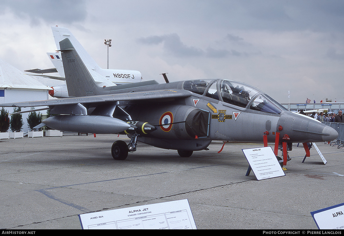 Aircraft Photo of F-ZJRO | Dassault-Dornier Alpha Jet E | France - Air Force | AirHistory.net #307555