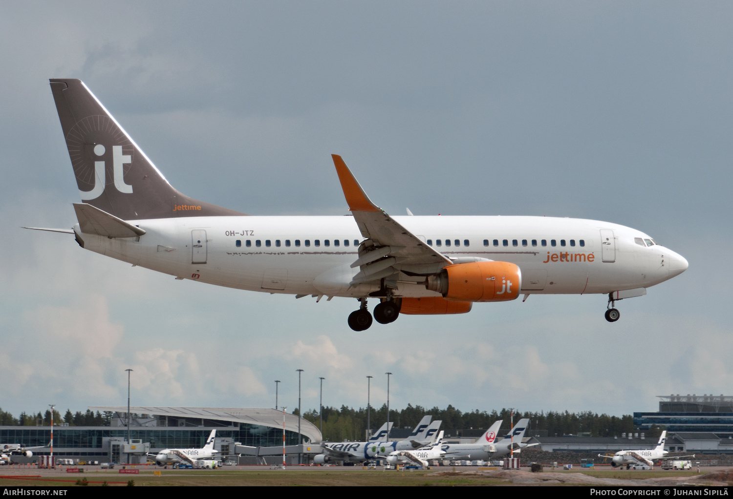 Aircraft Photo of OH-JTZ | Boeing 737-73S | Jettime | AirHistory.net #307557