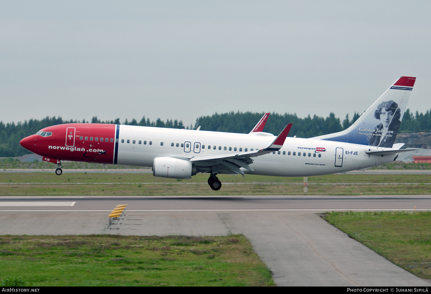 Aircraft Photo of EI-FJE | Boeing 737-8JP | Norwegian | AirHistory.net #307558