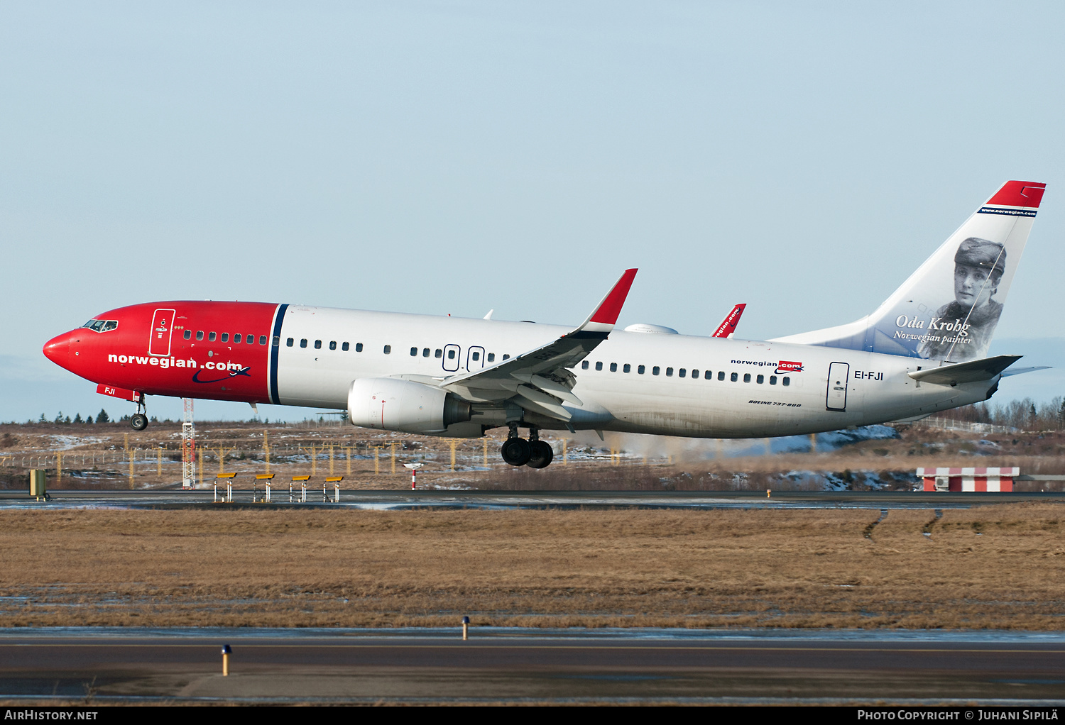 Aircraft Photo of EI-FJI | Boeing 737-8JP | Norwegian | AirHistory.net #307560