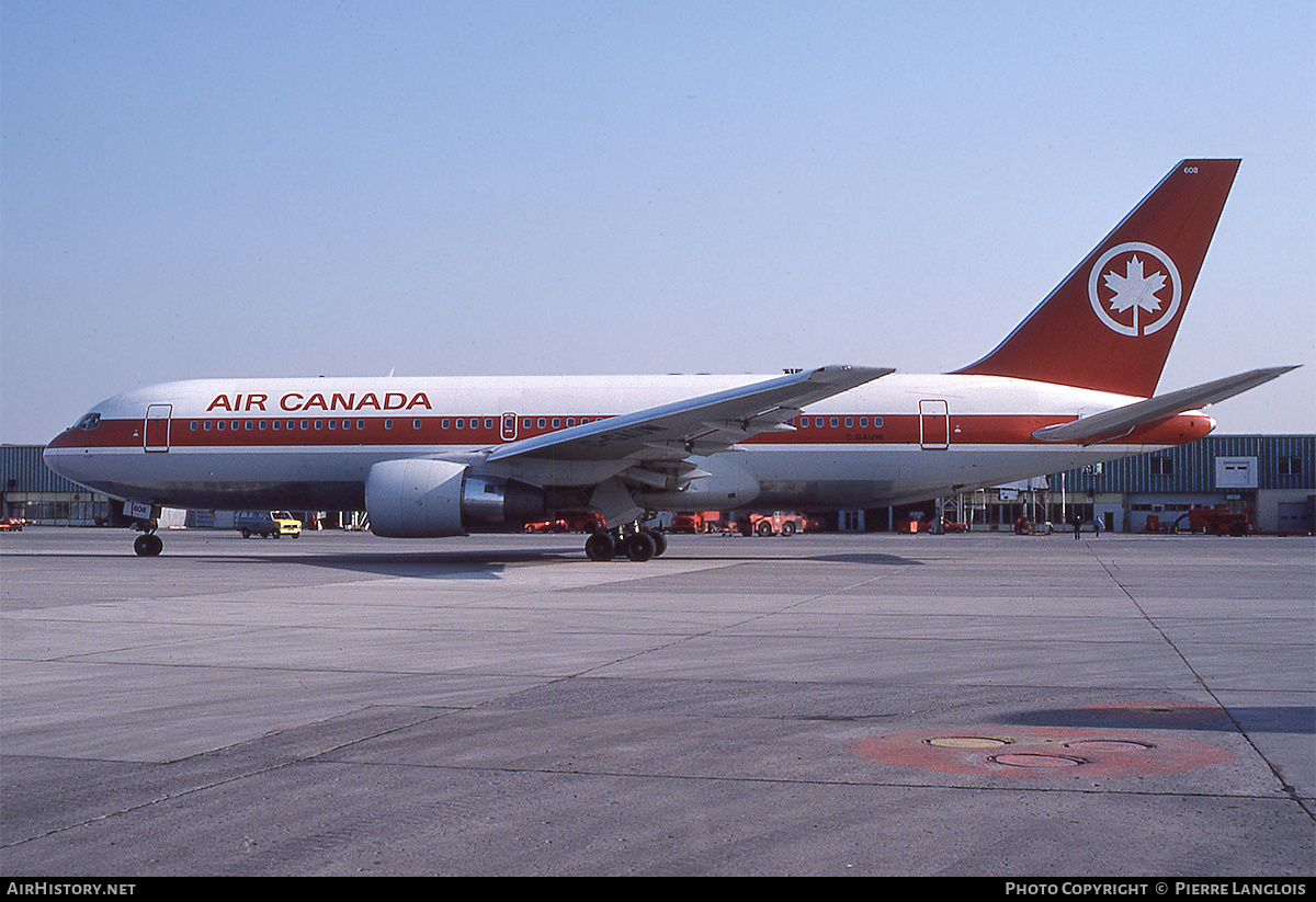 Aircraft Photo of C-GAUW | Boeing 767-233 | Air Canada | AirHistory.net #307561