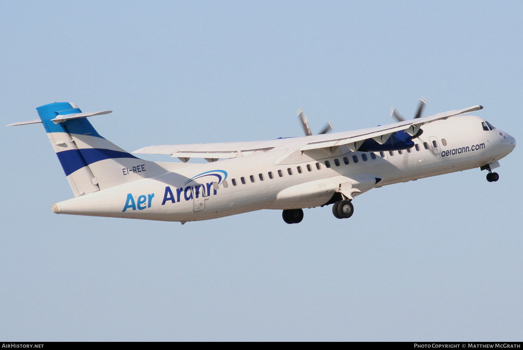 Aircraft Photo of EI-REE | ATR ATR-72-202 | Aer Arann | AirHistory.net #307574