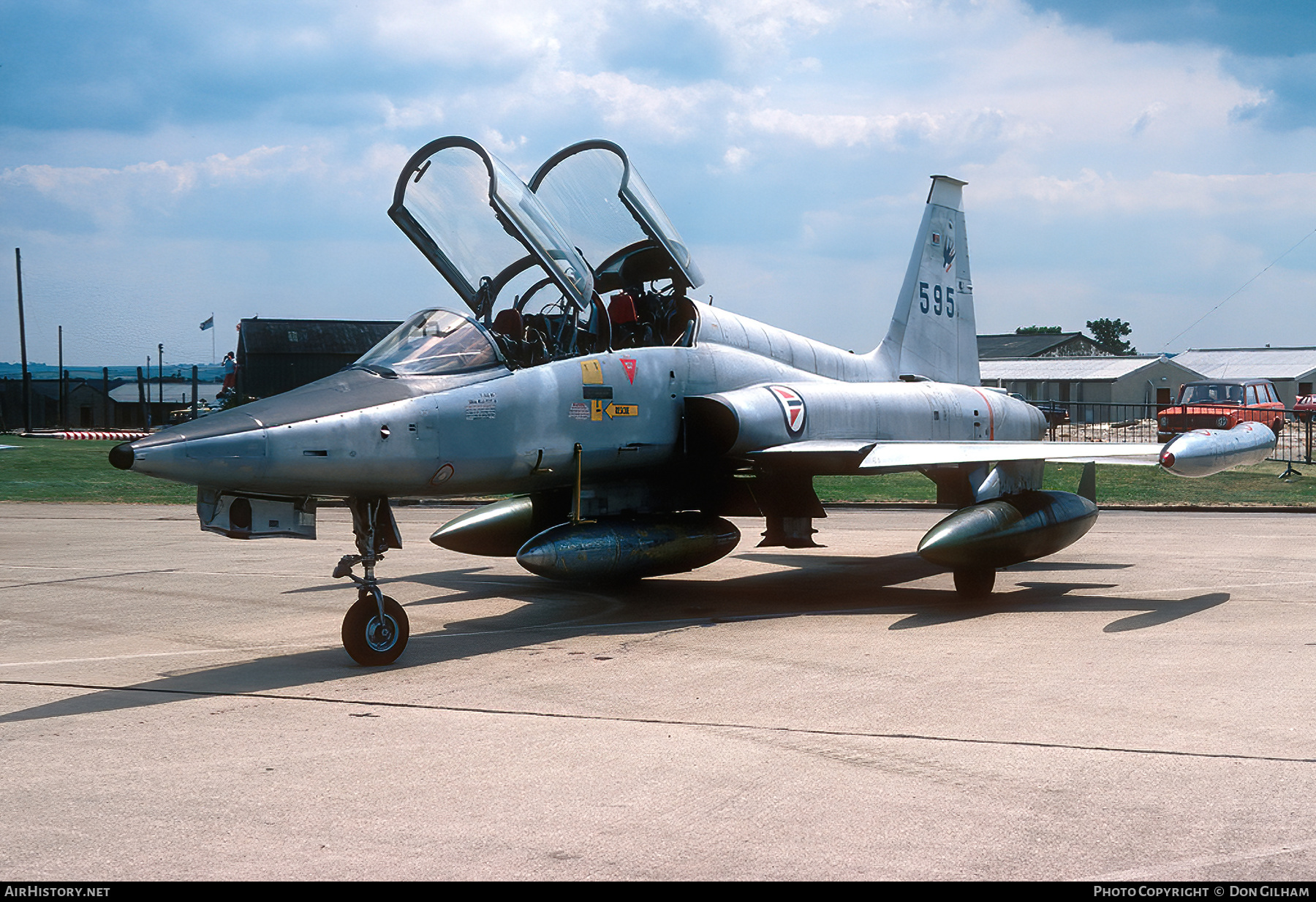 Aircraft Photo of 595 | Northrop F-5B Freedom Fighter | Norway - Air Force | AirHistory.net #307587
