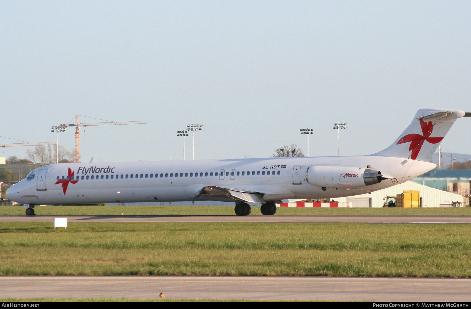 Aircraft Photo of SE-RDT | McDonnell Douglas MD-82 (DC-9-82) | FlyNordic | AirHistory.net #307589