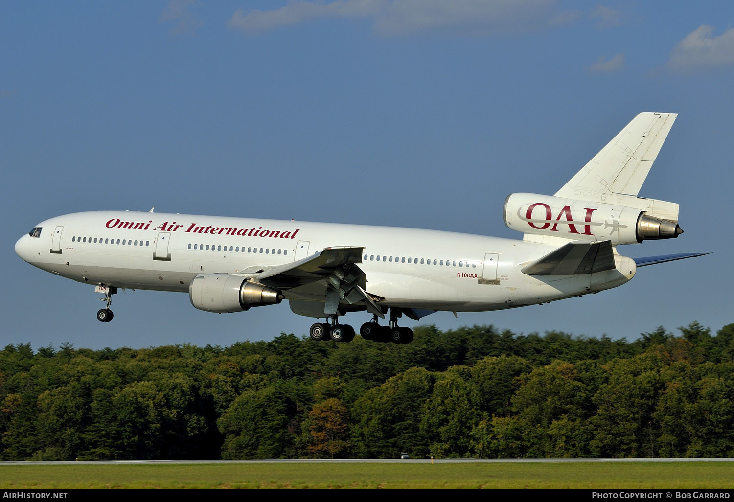 Aircraft Photo of N108AX | McDonnell Douglas DC-10-30 | Omni Air International - OAI | AirHistory.net #307591