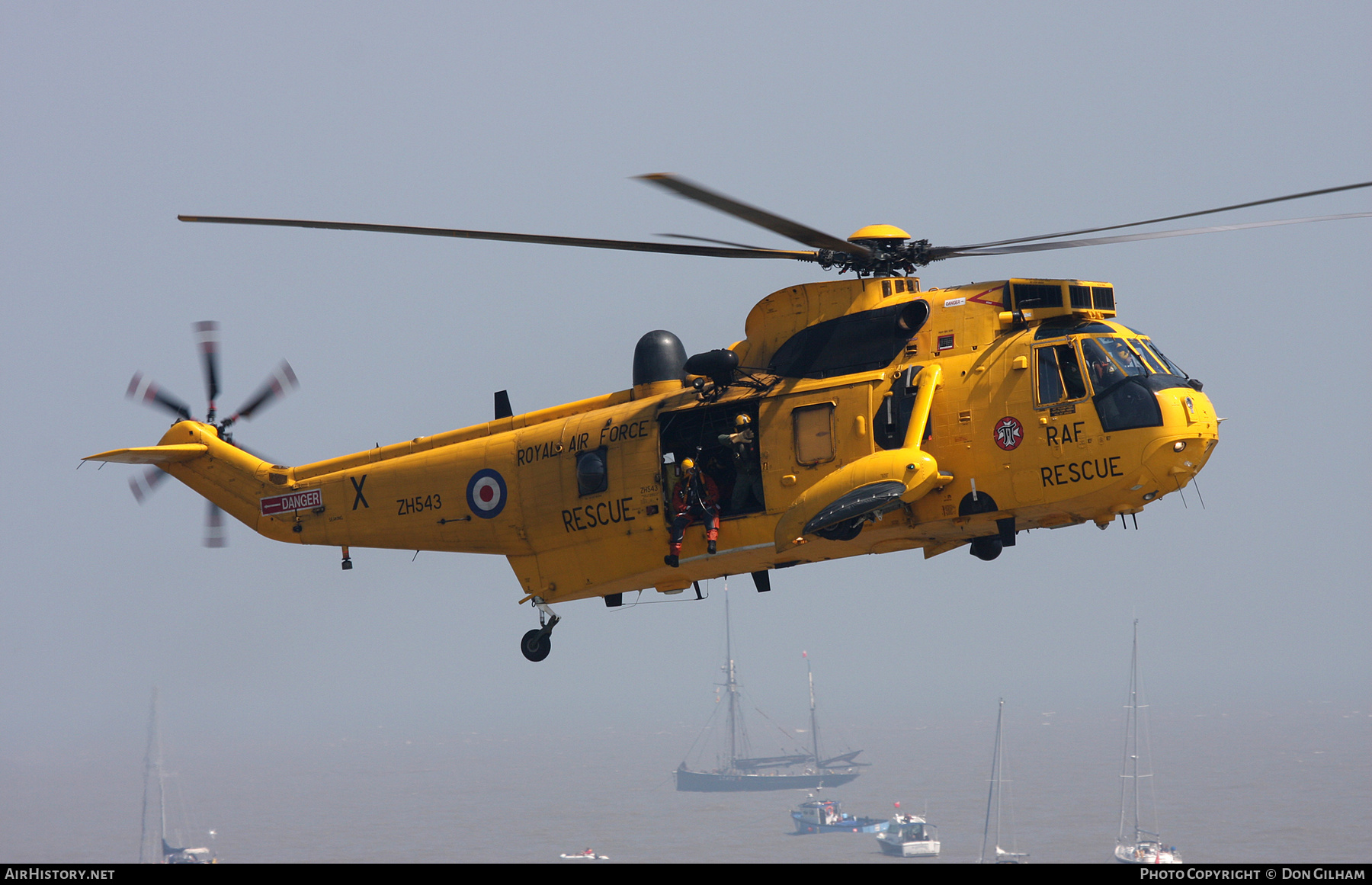 Aircraft Photo of ZH543 | Westland WS-61 Sea King HAR3A | UK - Air Force | AirHistory.net #307615