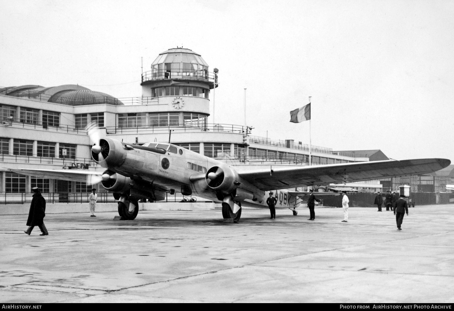 Aircraft Photo of F-AQBK | Dewoitine D.338 | Air France | AirHistory.net #307625