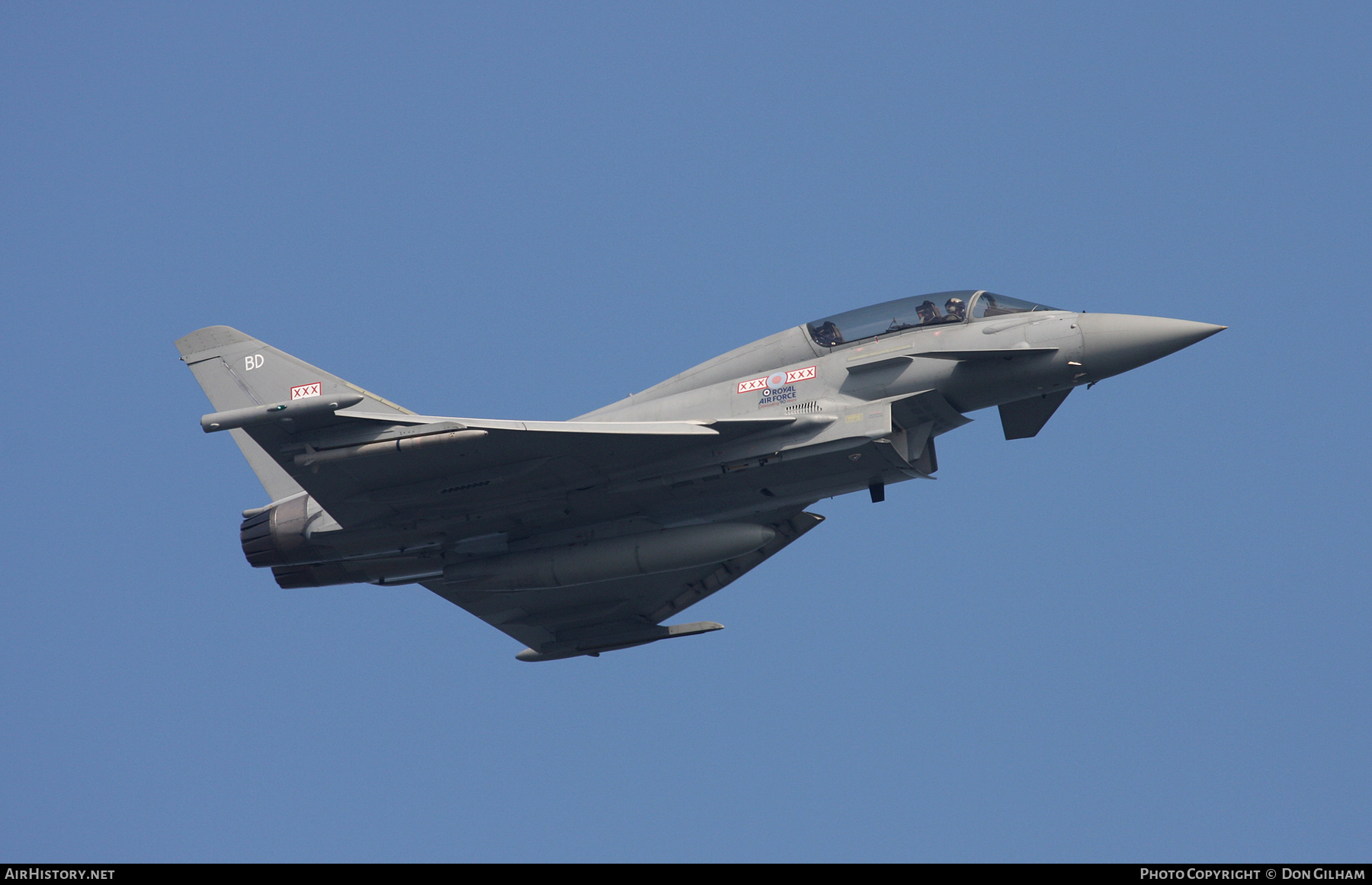 Aircraft Photo of ZJ805 | Eurofighter EF-2000 Typhoon T1 | UK - Air Force | AirHistory.net #307627