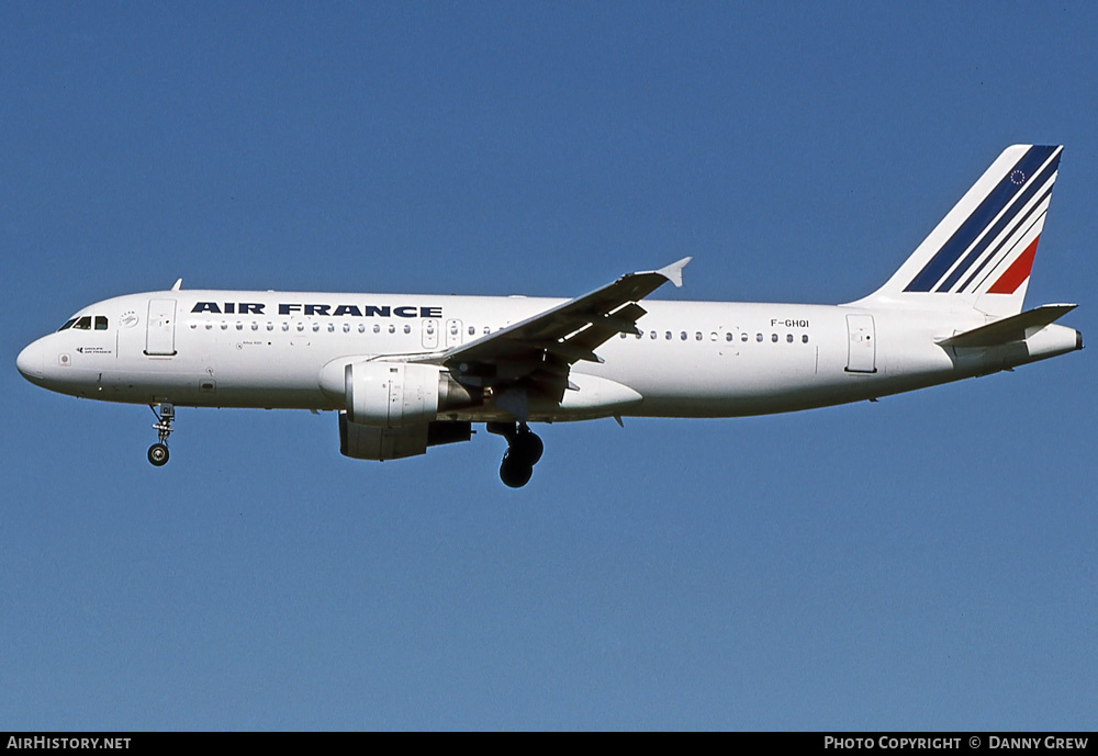 Aircraft Photo of F-GHQI | Airbus A320-211 | Air France | AirHistory.net #307628