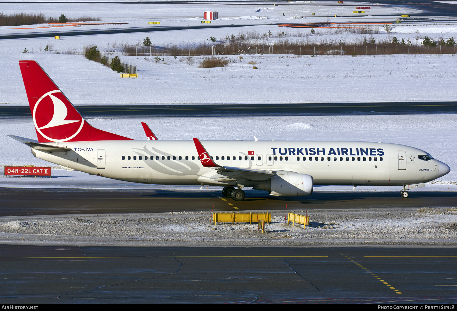 Aircraft Photo of TC-JVA | Boeing 737-8F2 | Turkish Airlines | AirHistory.net #307637