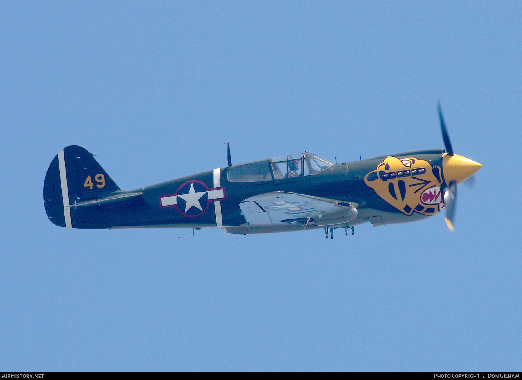 Aircraft Photo of G-KITT / 43-5802 | Curtiss P-40M Warhawk | USA - Air Force | AirHistory.net #307642