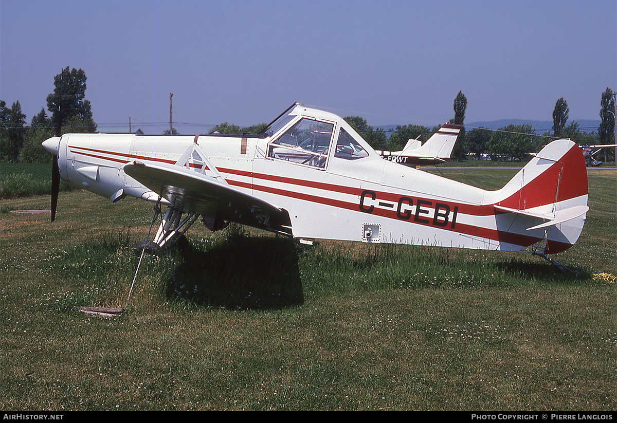 Aircraft Photo of C-GEBI | Piper PA-25-235 Pawnee D | AirHistory.net #307651