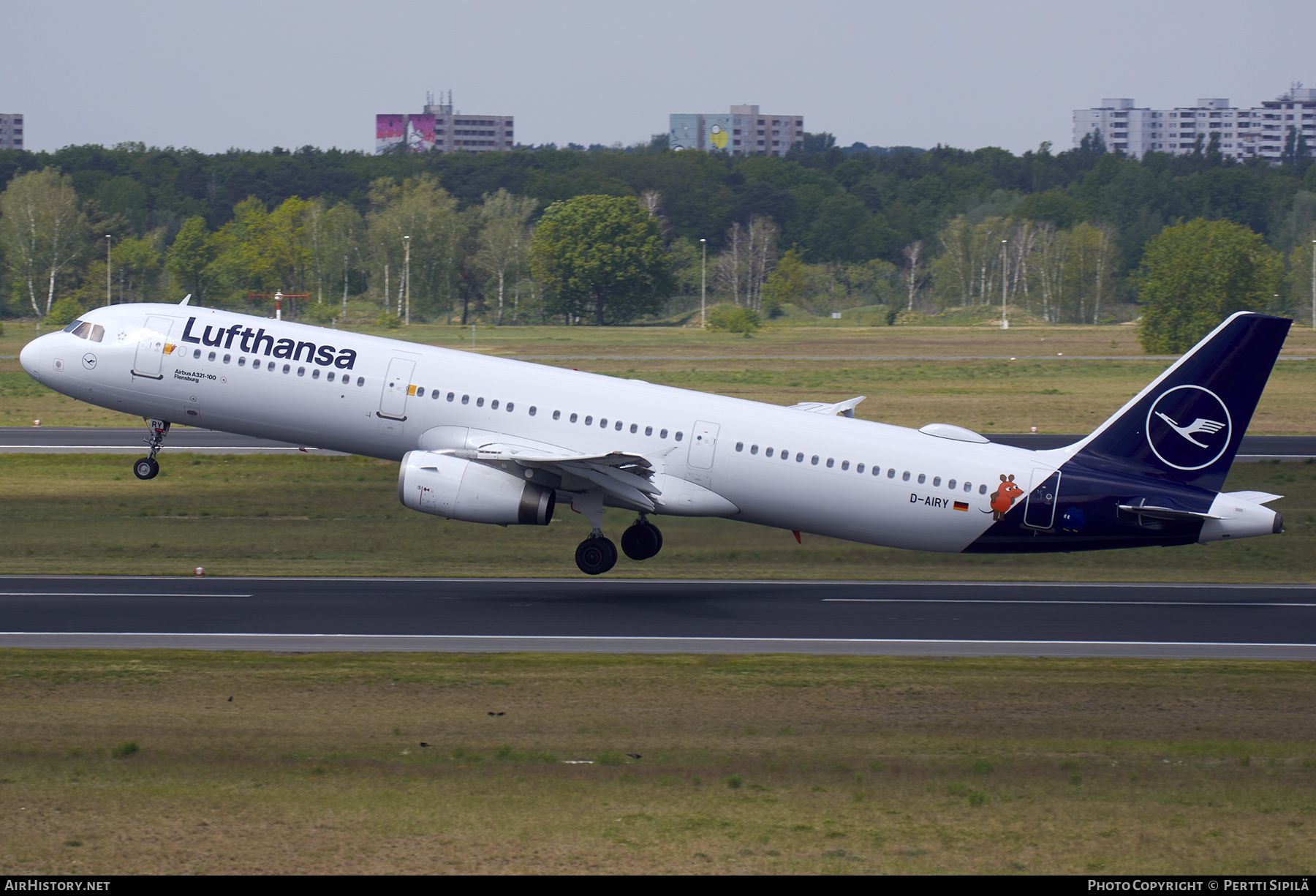 Aircraft Photo of D-AIRY | Airbus A321-131 | Lufthansa | AirHistory.net #307717