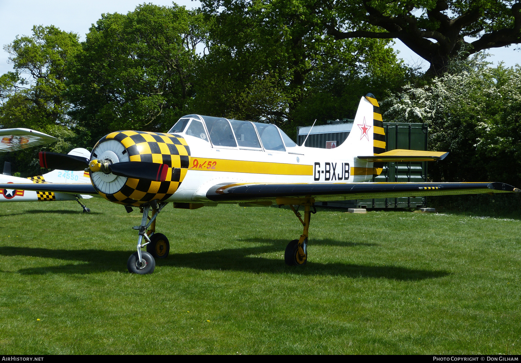 Aircraft Photo of G-BXJB | Yakovlev Yak-52 | Soviet Union - Air Force | AirHistory.net #307718