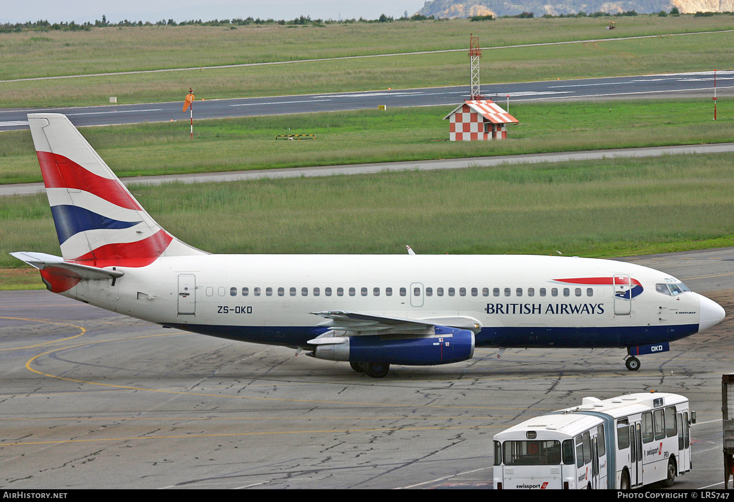 Aircraft Photo of ZS-OKD | Boeing 737-236/Adv | British Airways | AirHistory.net #307723