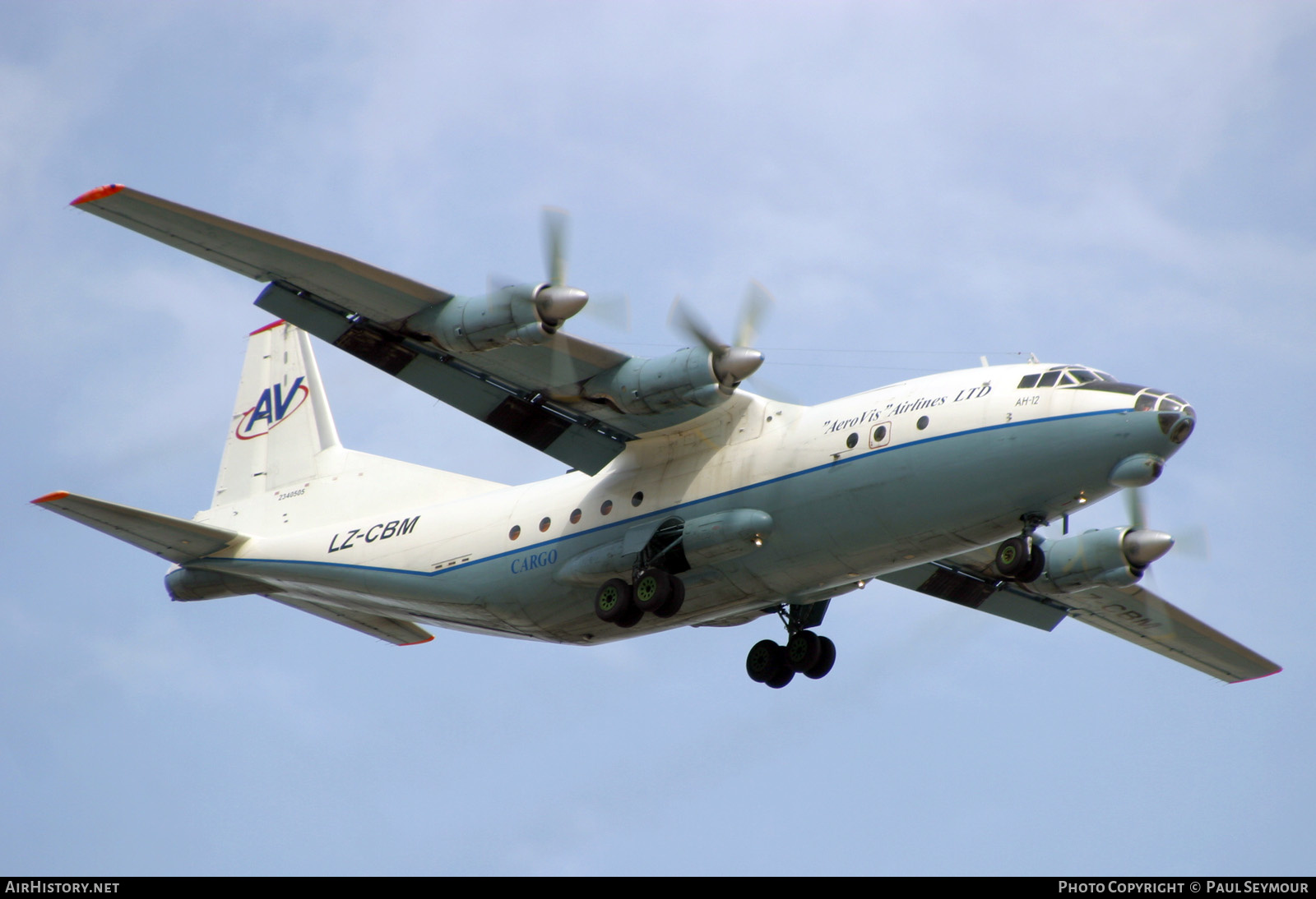 Aircraft Photo of LZ-CBM | Antonov An-12AP | AeroVis Airlines | AirHistory.net #307729