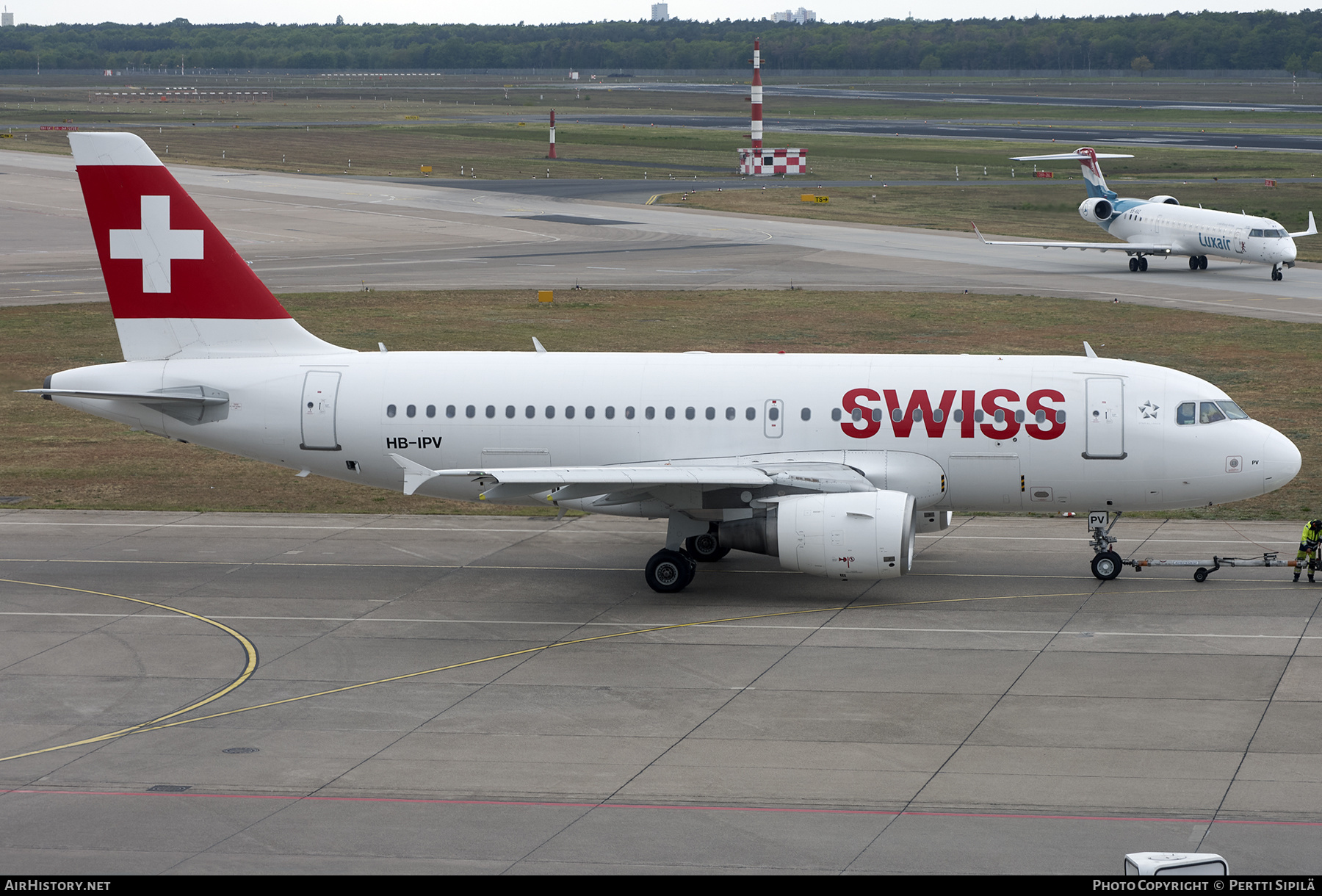 Aircraft Photo of HB-IPV | Airbus A319-112 | Swiss International Air Lines | AirHistory.net #307739