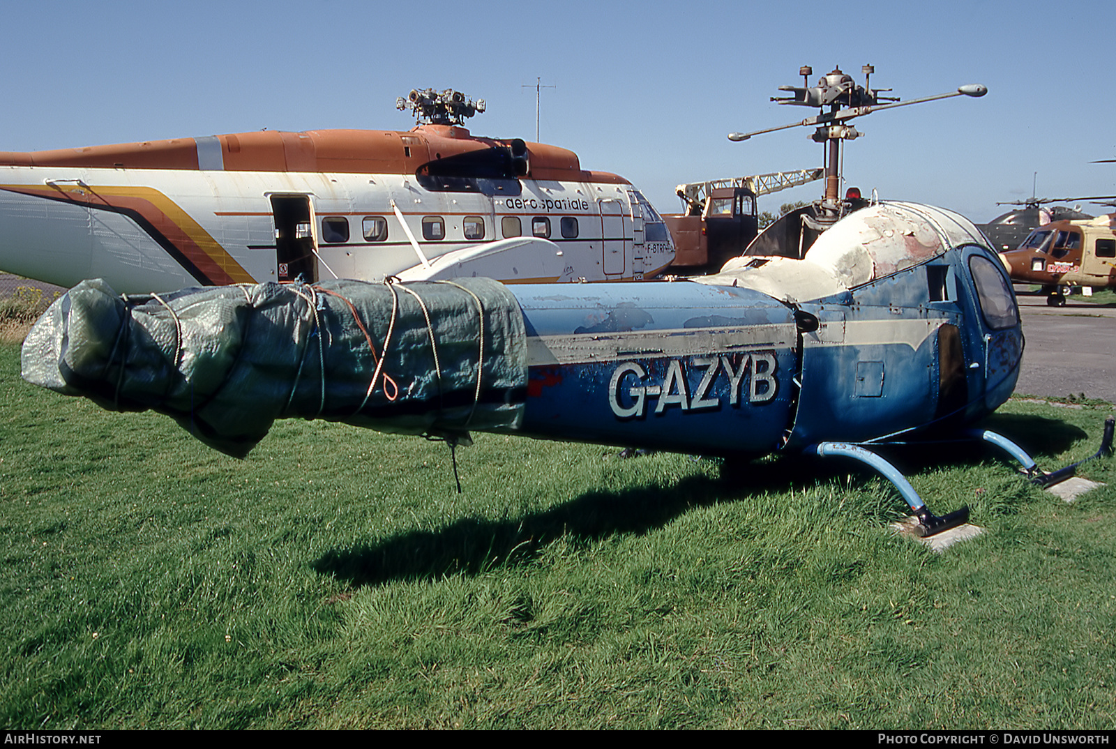 Aircraft Photo of G-AZYB | Bell 47H-1 Bellairus | AirHistory.net #307766
