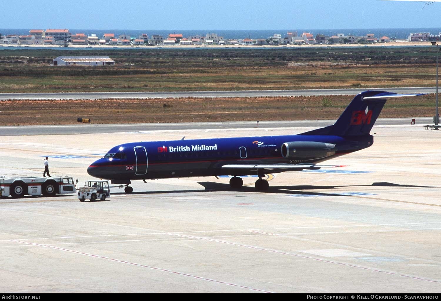 Aircraft Photo of G-BVTF | Fokker 70 (F28-0070) | British Midland Airways - BMA | AirHistory.net #307773