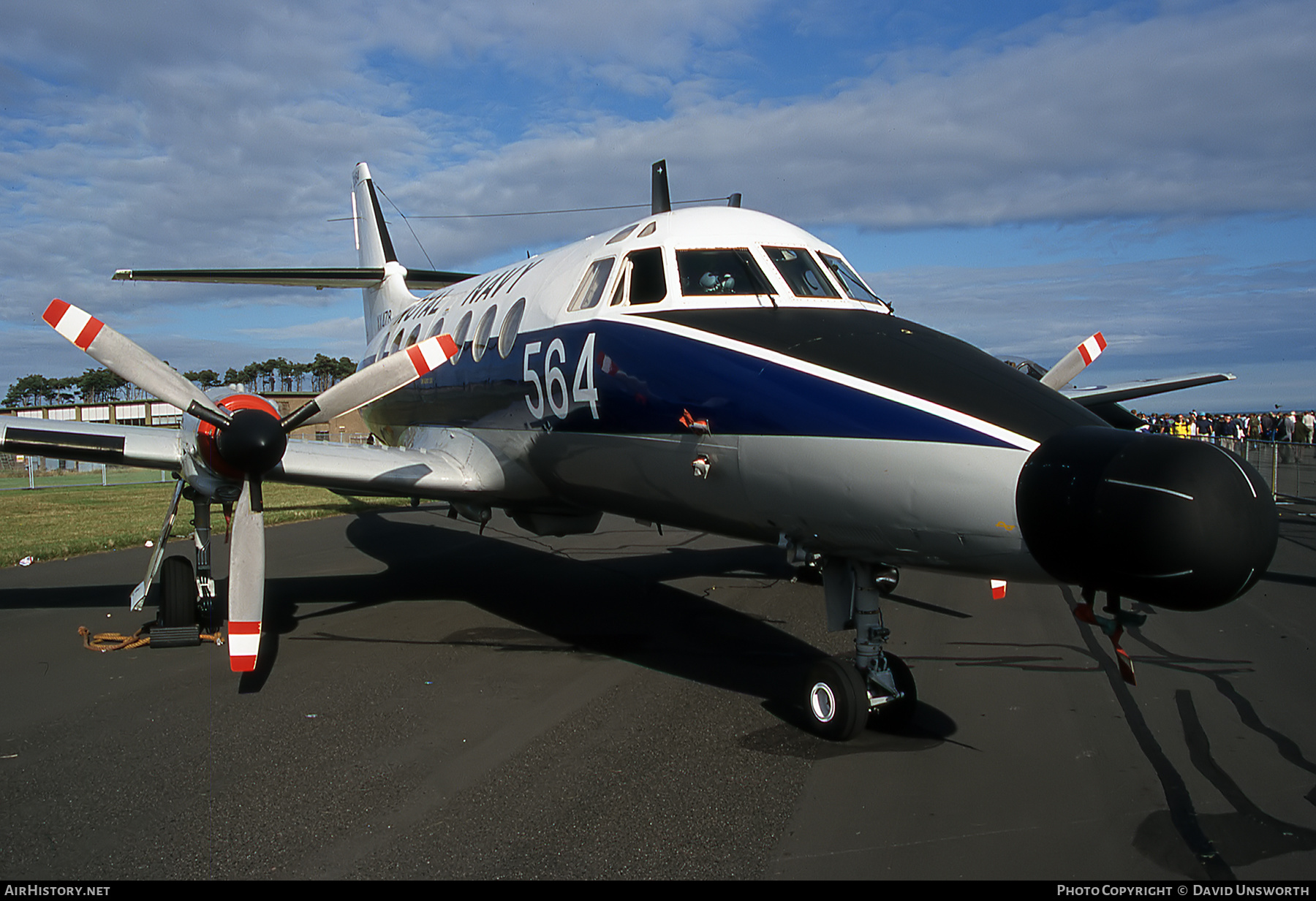 Aircraft Photo of XX478 | Scottish Aviation HP-137 Jetstream T2 | UK - Navy | AirHistory.net #307775