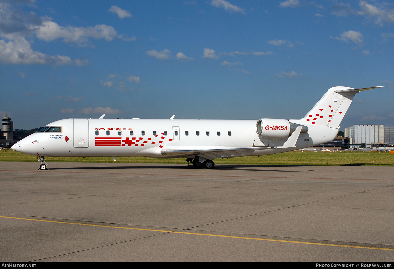 Aircraft Photo of G-MKSA | Bombardier CRJ-200LR (CL-600-2B19) | Markoss Aviation | AirHistory.net #307788