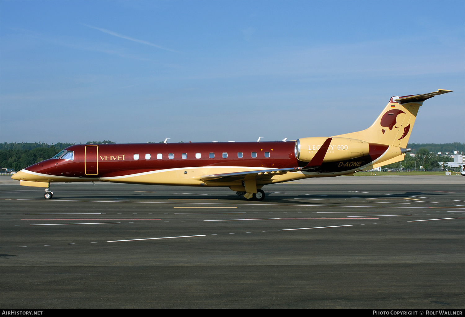 Aircraft Photo of D-AONE | Embraer Legacy 600 (EMB-135BJ) | Velvet | AirHistory.net #307791