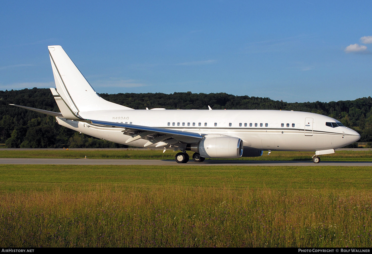 Aircraft Photo of N493AG | Boeing 737-7FY BBJ | AirHistory.net #307799