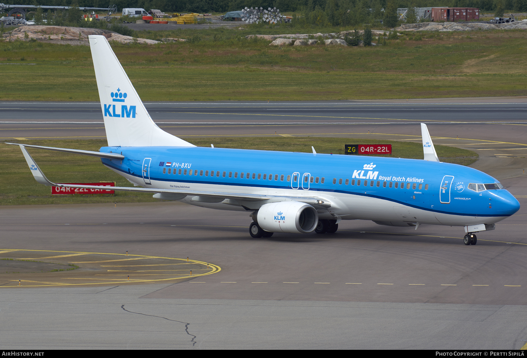 Aircraft Photo of PH-BXU | Boeing 737-8BK | KLM - Royal Dutch Airlines | AirHistory.net #307801